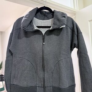 lululemon athletica Dark Gray Full-Zip Jacket
